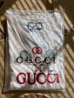 Gucci Tennis oversize tricko - 7