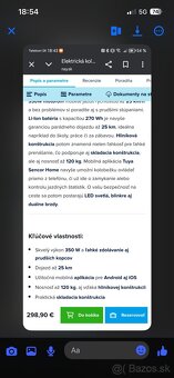 El. Kolobežka sencor - 7