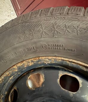 Zimne komplet R14 175/80 - 7