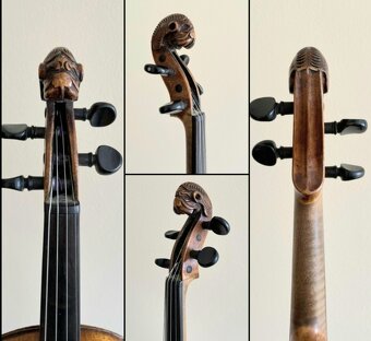 🎻Husle 4/4 staré nemecké ( lion head) - 7