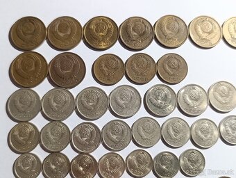 Mince ZSSR 1961-1991 63ks každá iná - 7