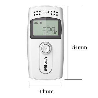 Elitech Teplotný záznamník USB PDF rekordér s dvoma snímačmi - 7