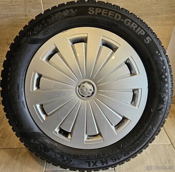 Originálna zimná sada VW - 5x112r16 + 205/60 r16 96H - 7