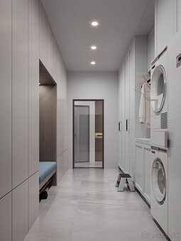 6 izb. skolaudovaný viladom (235 m²) bazén, vstupo do lesa - 7