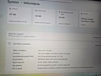 HP Pavilion x360 s výkonným procesorom 13. generácie a otočn - 7