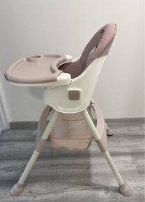 Jedálenská stolička CARETERO pink - 7