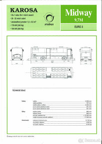 Prospekty - Autobusy Karosa 6 - 7