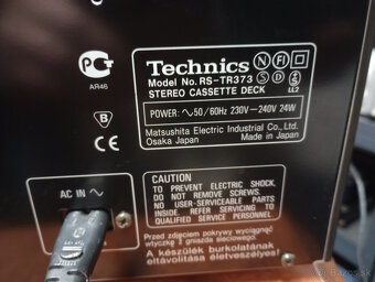 Technics RS-TR 373 - 7