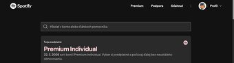 Spotify PREMIUM individual 3/6/12 mesiacov - 7