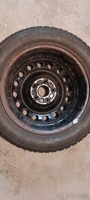 Zimné pneu..na plechových diskoch a tpms sada - 7