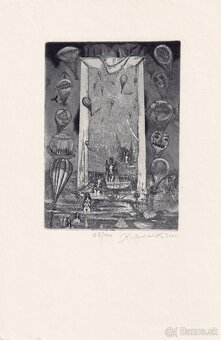 predam grafiky ex-libris Karol Ondreička - 7