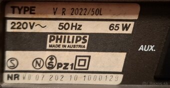 Predám vintage videorekordéry Video2000 Philips - 7