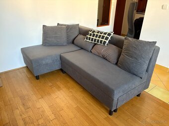 Rozkladaci gauc Ikea Angsta s uloznym priestorom - 7