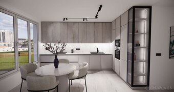 Novostavba v Ružinove - Mlynské Luhy 2 izbový byt s terasou - 7