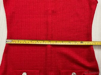 Červené šaty ZARA NOVÉ - 7