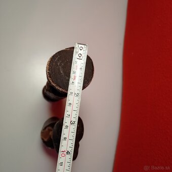dve staré drevené postavičky - pastieri Kubko a Maťko - 7