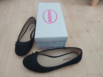 Čierne balerínky č.37 - 7