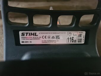 Benzínová píla Stihl MS 231 - 7