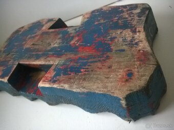 Veľká Starožitná forma -modrotlač - 7