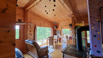 Fínsky zrub na samote Devičie, okres Krupina - 7