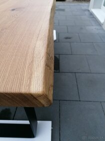 Predám  masívny dubový stôl - 7