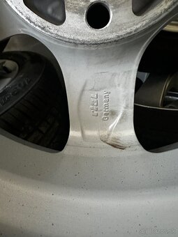 5x112 R15 6J ET43 Rial Kodiak + 195/65 R15 zimné Continental - 7