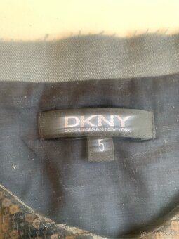 Detské šaty, flitrované, DKNY, 5 rokov, čierne - 7