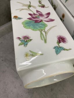 SET TROCH VEĽKÝCH KRÁSNYCH VÁZ, NOVÉ - 7