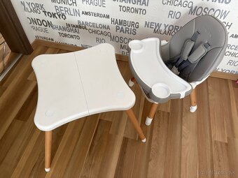 Milly Mally MALMO 2v1 - detská jedálenská stolička - 7