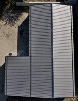 100mm sendvičové PUR panely stena/strecha ihneď k odberu - 7