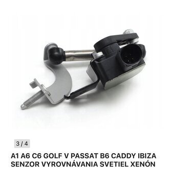 Snimac xenonu novy diel passat b7, skoda puklice, pas - 7