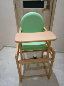 Detská jedálenská stolička 2v1 - 7