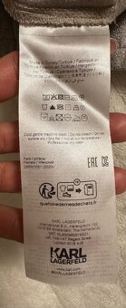 Lurexové legínové nohavice Karl Lagerfeld original - 7