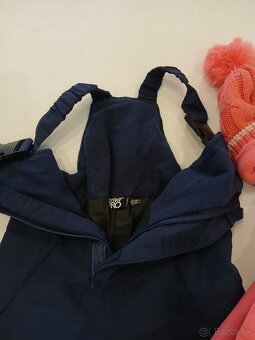 Zimná bunda a otepľovačky pre dievča 98/104 - 7