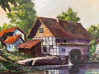 Starožitny obraz veľkoformátový xxl - 7