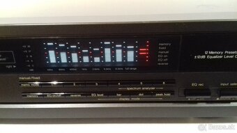 2x7 pasmovy graficky equalizer TECHNICS SH-GE70 vyroba Japan - 7