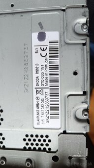 Škoda amundsen GPS rádio s navigáciou + bluetooth jednotka - 7