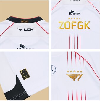 T1 uniform, league of legends, FAKER , ZOFGK, - 7