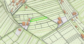 Pozemok 951 m2 v krásnom prostredí nad mestom Veľký Varan - 7