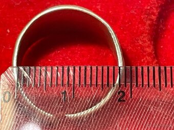 starozitny strieborný patriot prsteň Franc Jozef - 7