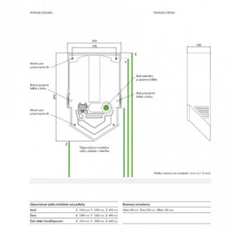 Dyson Airblade HU02 - sušič rúk, nikel - 7