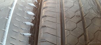 Predám 4ks jazdené letné 215/75r16C Matador na dodávku - 7