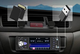 Predám 1 din autórádio s 10 cm displayom - 7