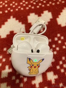 Nové detské bezdrôtové slúchadlá Pokémon Pikachu - 7