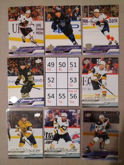 Hokejové kartičky young guns - 7