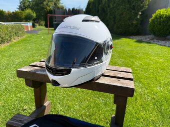 Predám vyklápaciu moto helmu LS2 veľkosť XL - 7