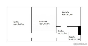 2 Izbový byt, 51m2, Popradská, Košice-Terasa - 7