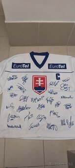 Hokejový dres Slovensko Majstri sveta 2002 SATAN - 7