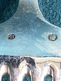 Strieborný príbor Ag 800 punce ČSR - 7