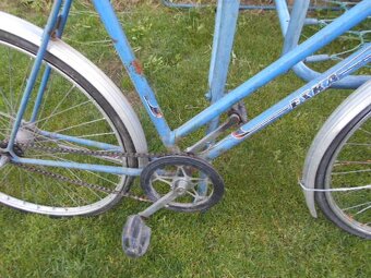 dámsky bicykel Eska, modrá, kolesá 26 - 7